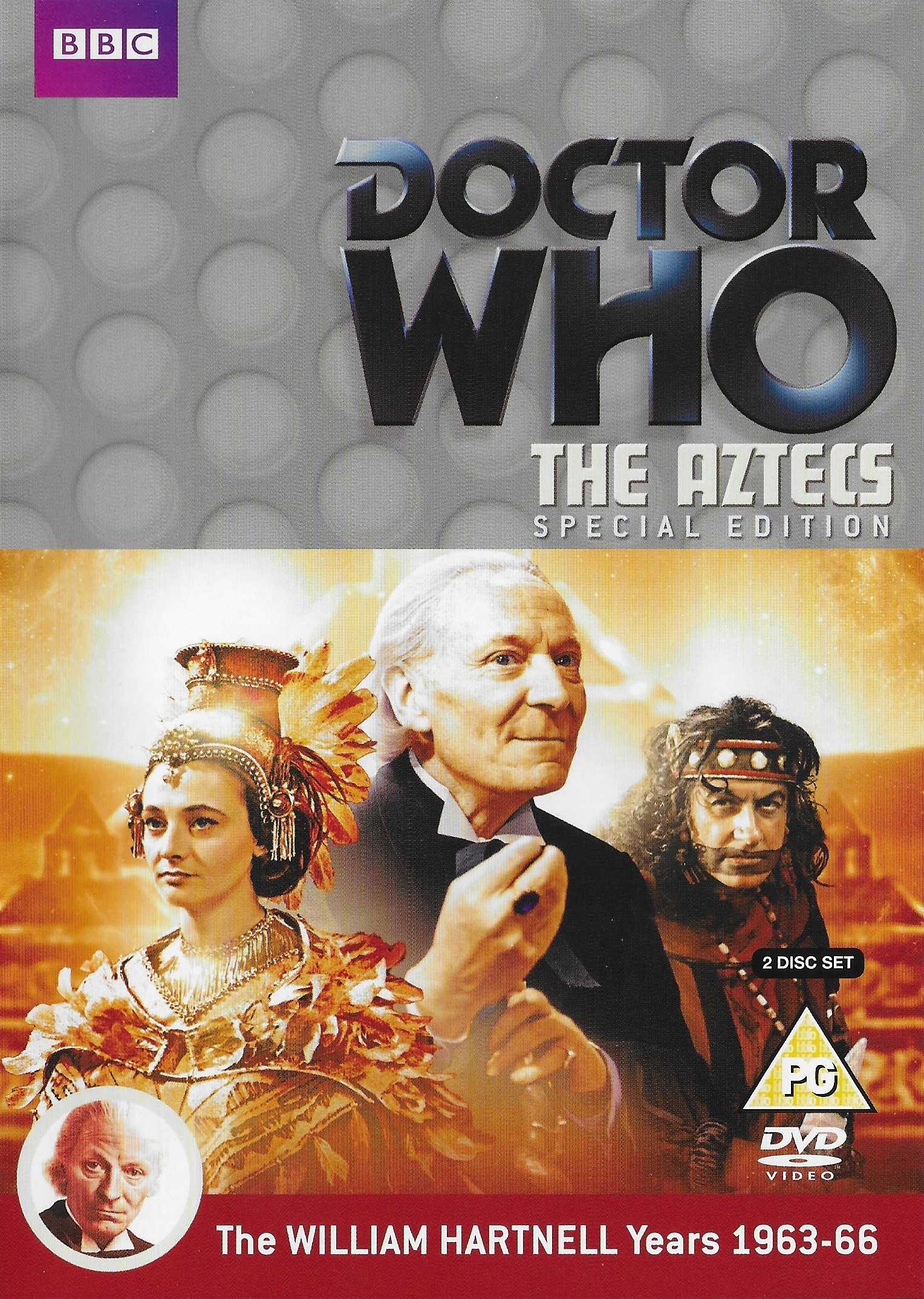Picture of BBCDVD 3689 Doctor Who - The Aztecs by artist John Lucarotti from the BBC records and Tapes library